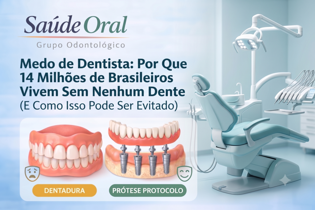 Medo de Dentista: Por Que 14 Milhões de Brasileiros Vivem Sem Nenhum Dente (E Como Isso Pode Ser Evitado)
